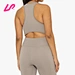 crew neck sports bra